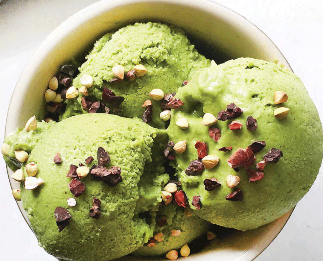 How to Make Supergreen Avocado Ice Cream | Healthy Recipe