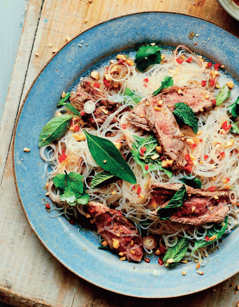 ThaiSpiced Lamb Salad with Lime Dressing Recipe Healthy Recipe