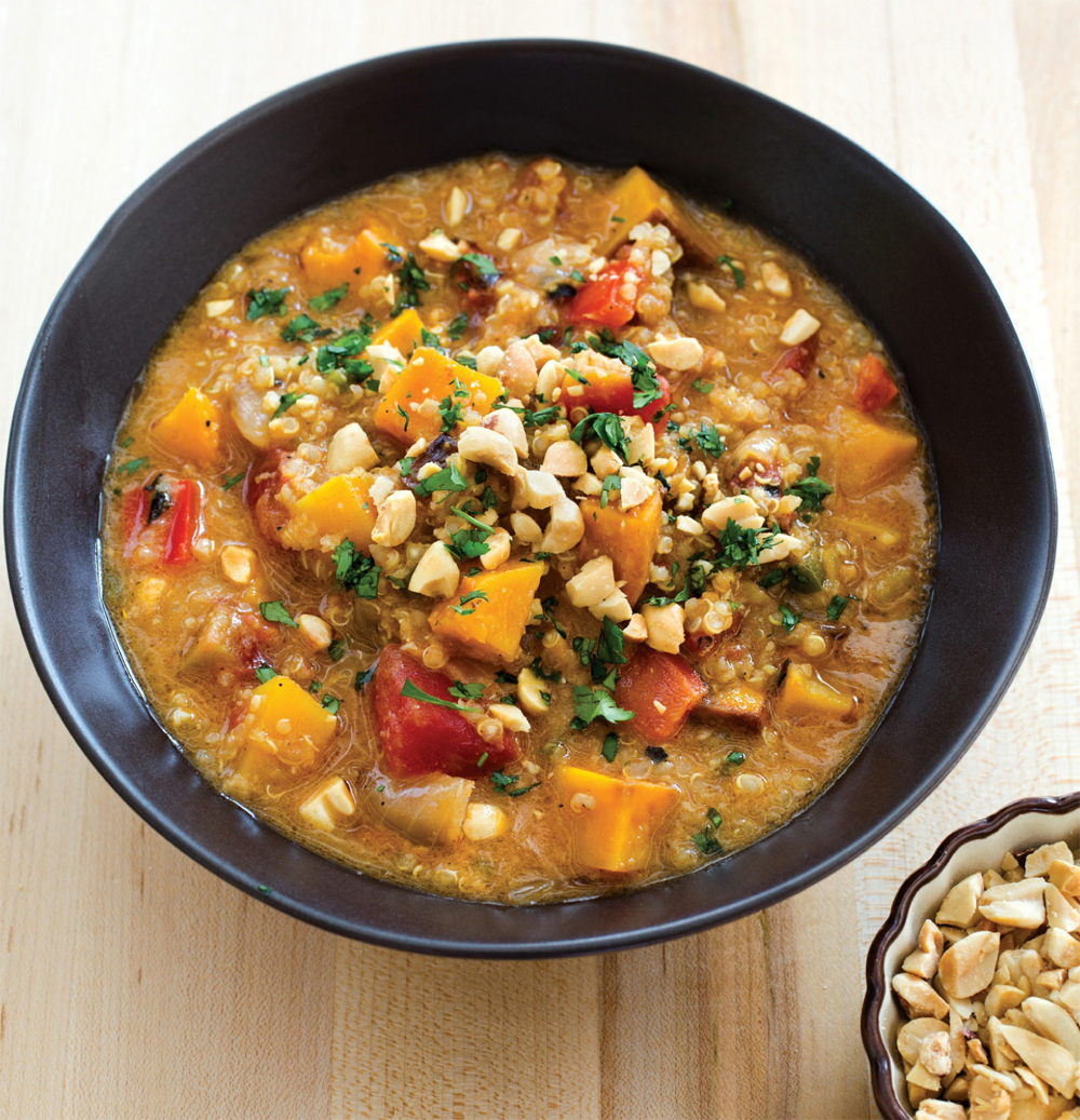 Butternut squash chili with quinoa recipe Healthy Recipe