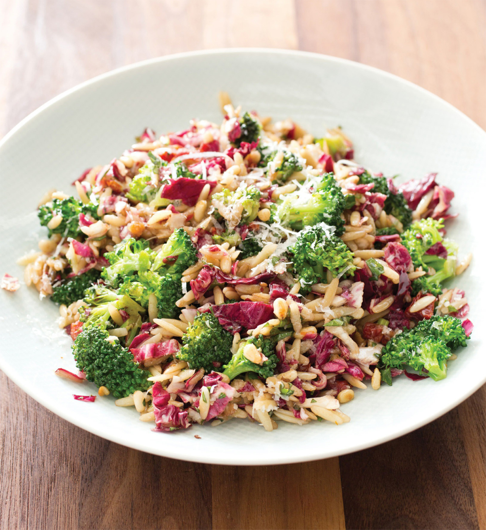 Orzo salad with broccoli and radicchio recipe Healthy Recipe