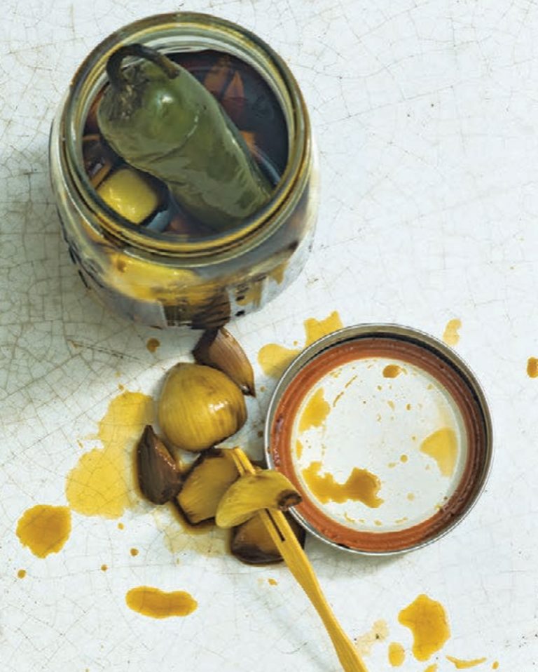Pickled garlic in molasses soy sauce recipe Healthy Recipe