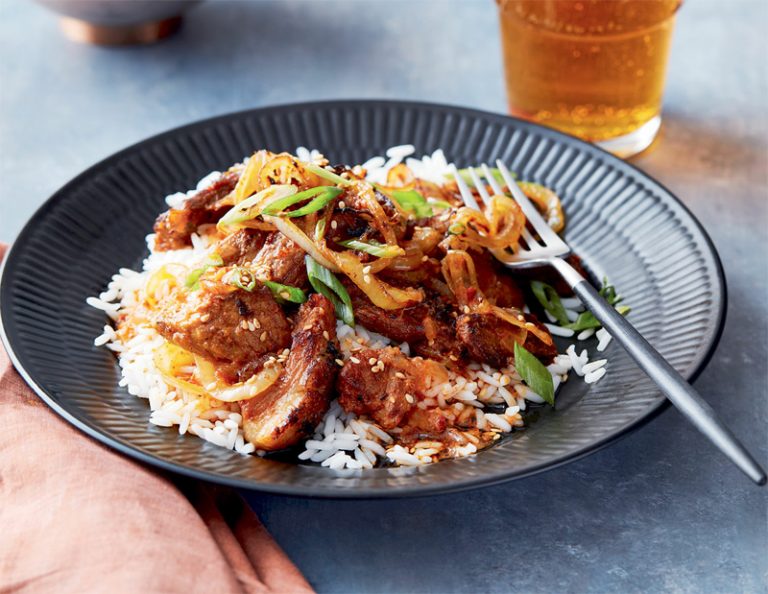 Gochujang spiced pork recipe Healthy Recipe