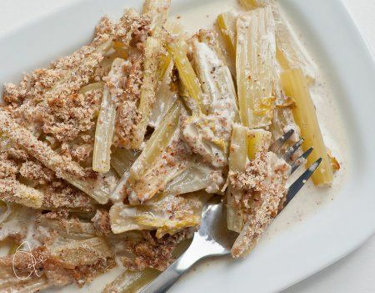 Cream baked celery recipe Healthy Recipe