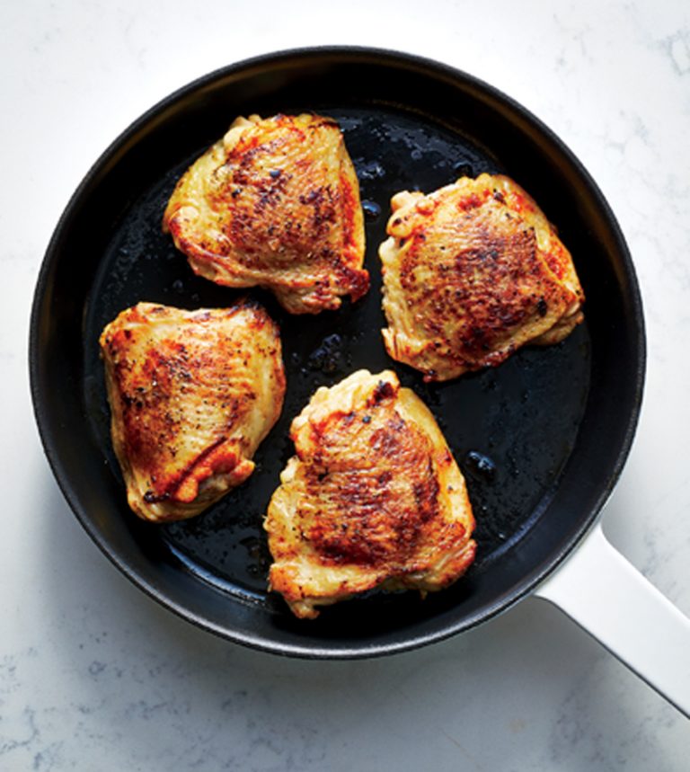 Curryroasted chicken thighs recipe Healthy Recipe