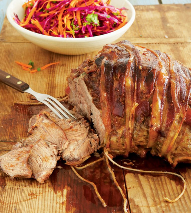 Grillroasted boneless pork shoulder recipe Healthy Recipe