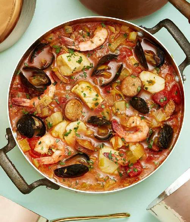Seafood and sausage stew recipe Healthy Recipe