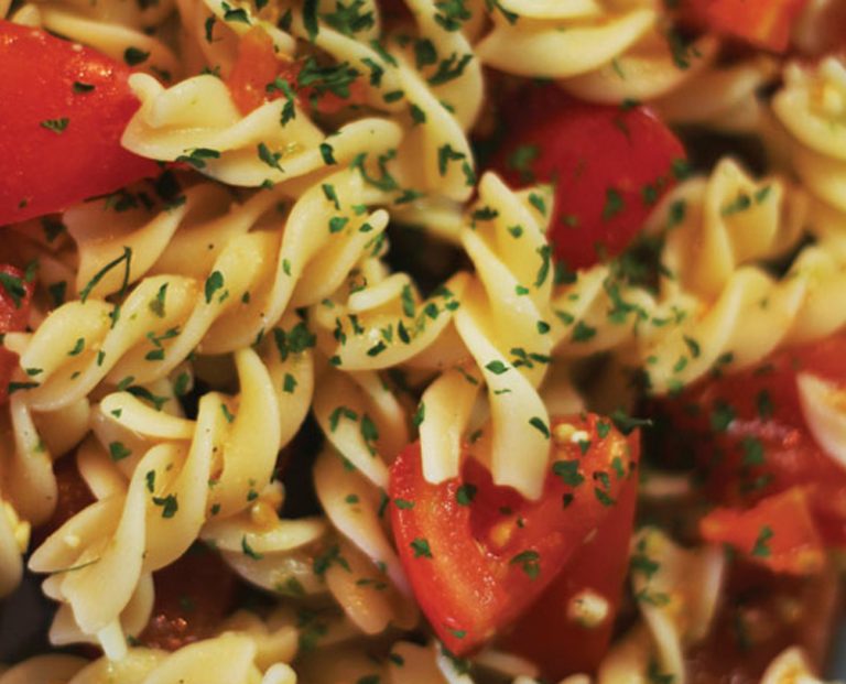 Fresh tomatoes and pesto rotini recipe Healthy Recipe