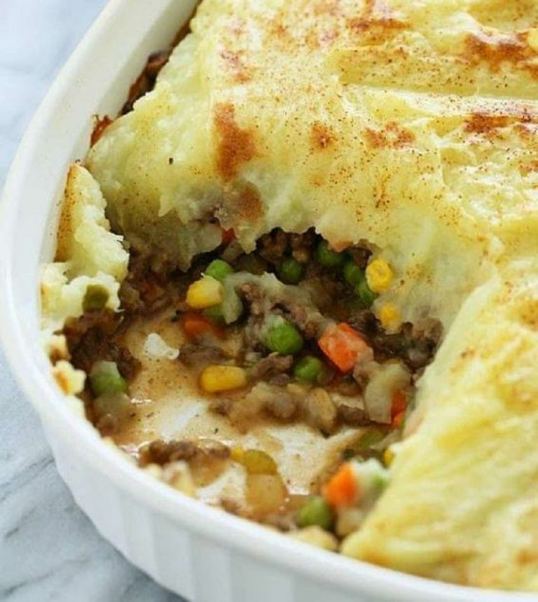 Hamburger and potato pie recipe Healthy Recipe