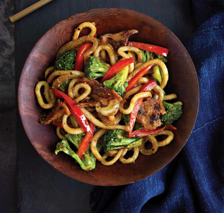 Udon noodle stirfry recipe Healthy Recipe