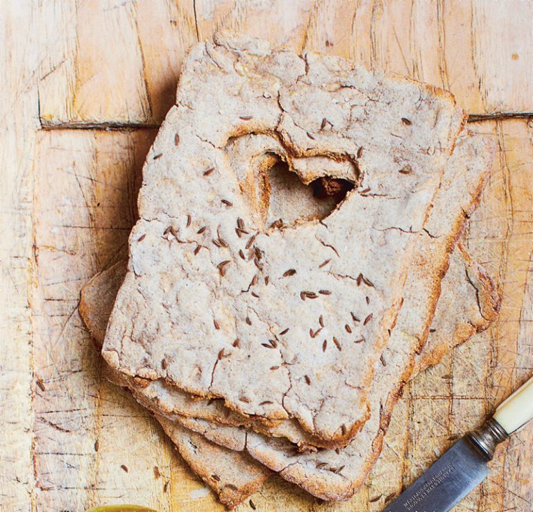 Caraway and apple crackers recipe Healthy Recipe