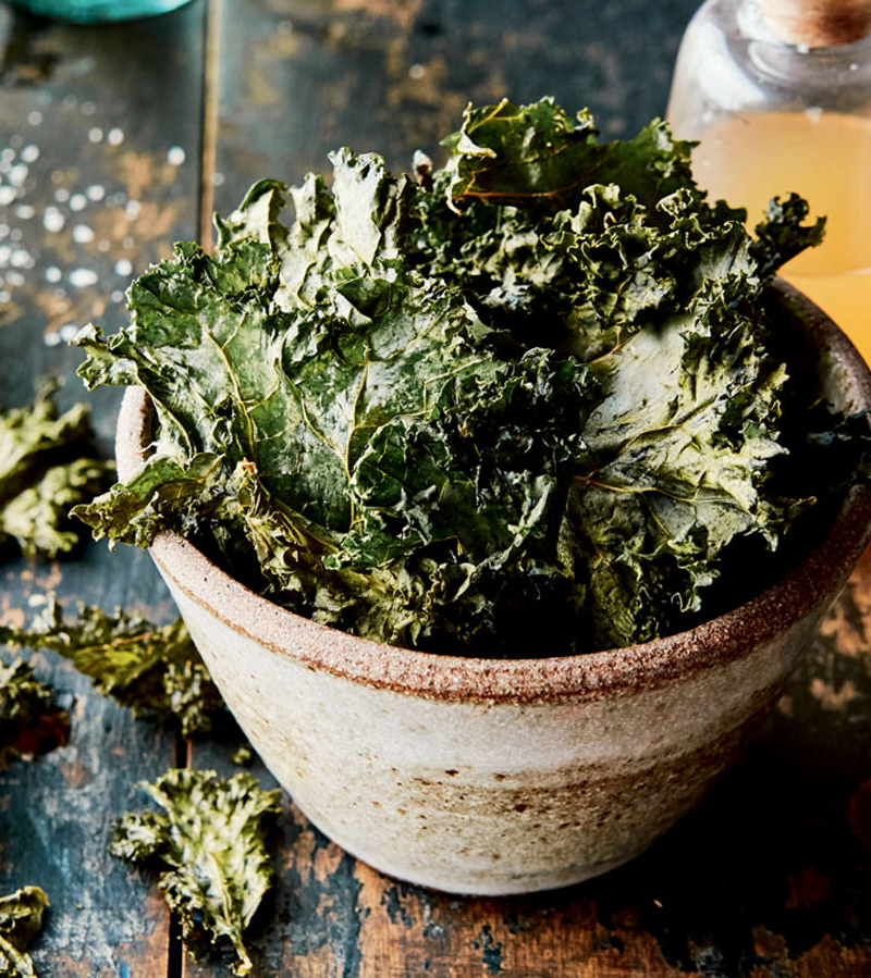 Salt & vinegar kale chips recipe Healthy Recipe
