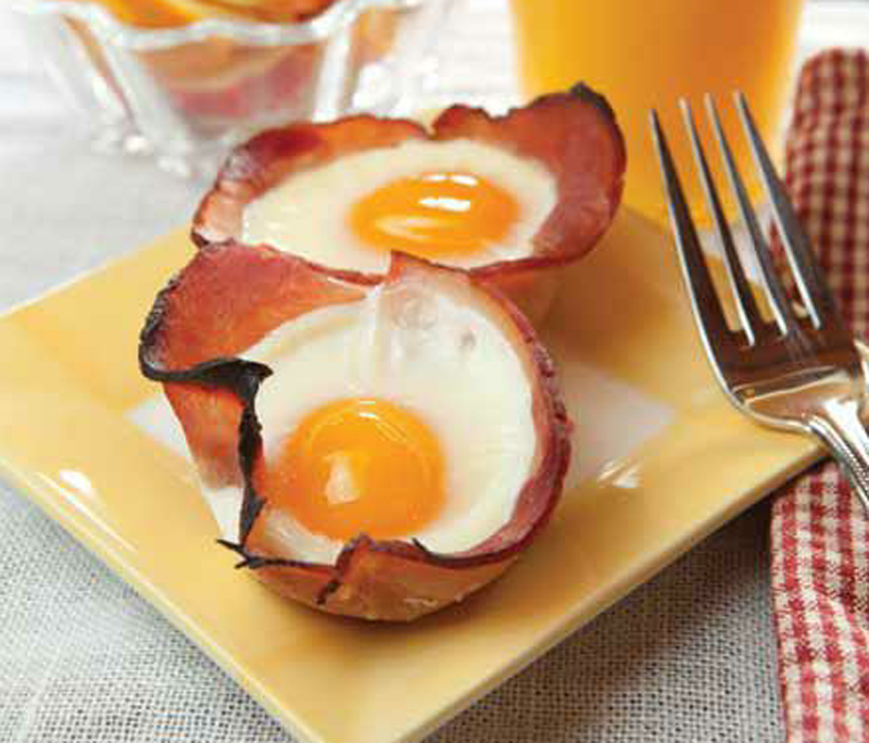 Ham & egg cups recipe Healthy Recipe