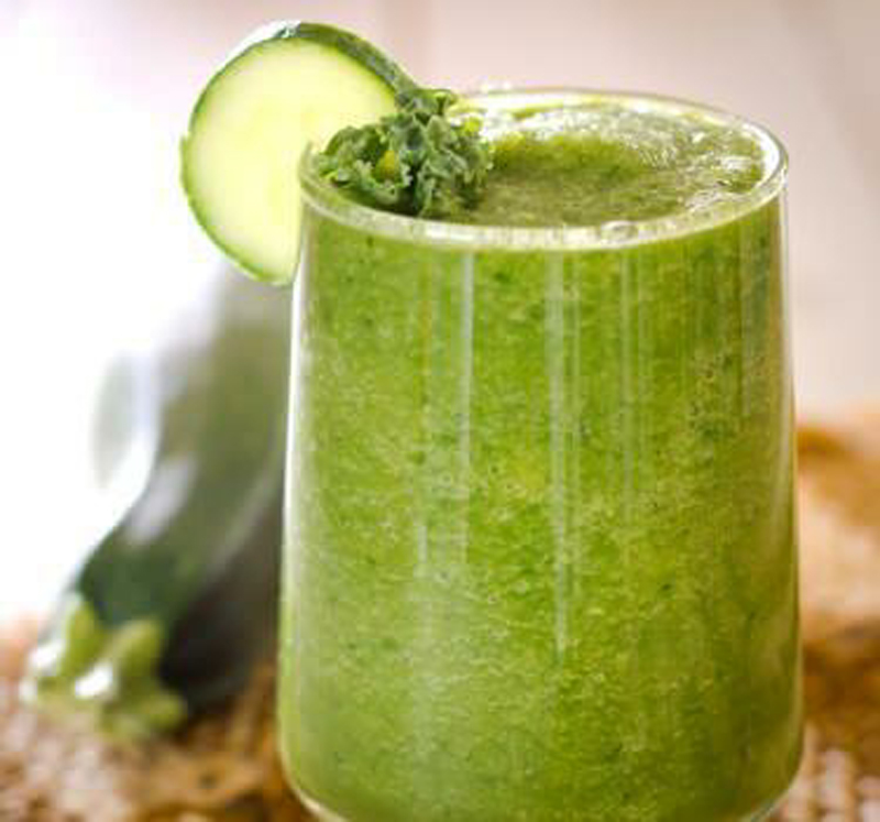 Super green zucchini smoothie recipe Healthy Recipe