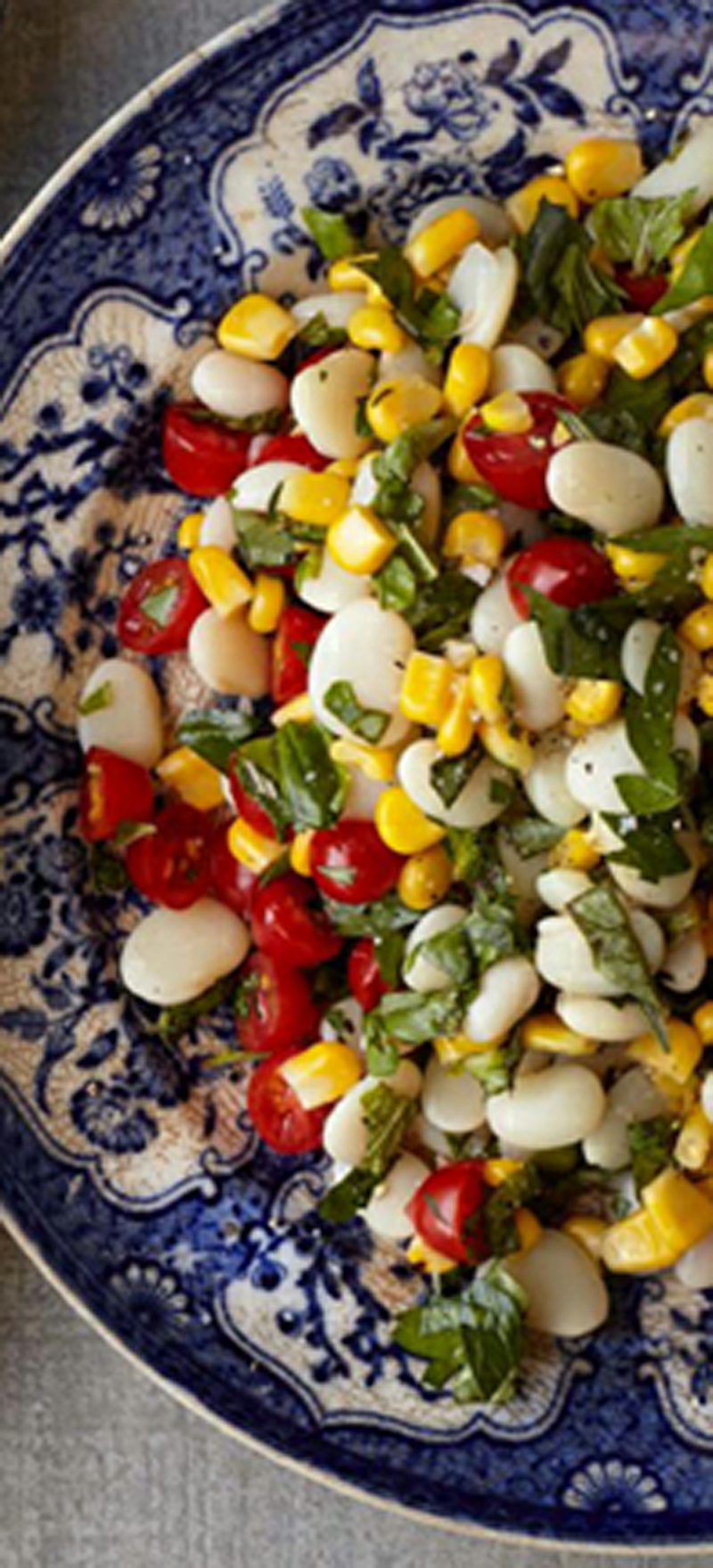 Lima, corn, and fresh herb salad recipe - Healthy Recipe