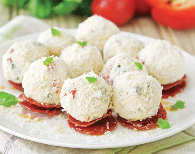 Pepperoni pizza fat bombs recipe Healthy Recipe