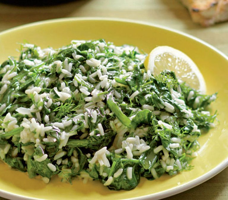 Spinach rice recipe Healthy Recipe